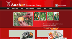 Desktop Screenshot of anchorfruits.com